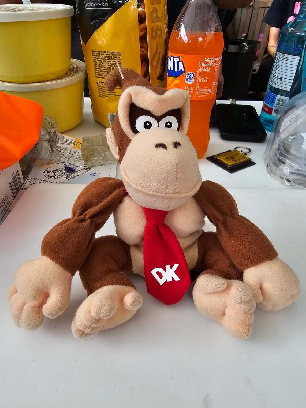 Donkey Kong Plush Nintendo 64 Beanbag Toy BD&A